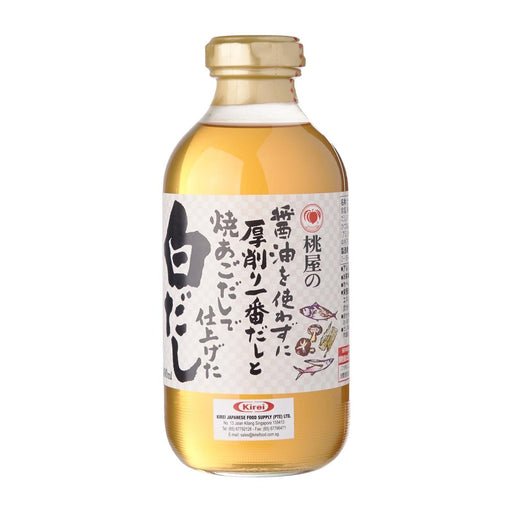 Momoya Ichiban Shiro Dashi Japanese Soup Stock Base 400ml Glass Bottle Honeydaes - Japan Foods Grocery Online 