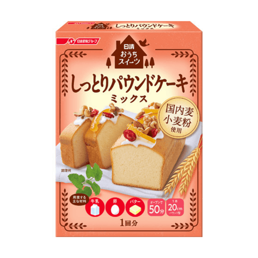<Nisshin Flour Home Sweets Baking Series> Japanese Pound Cake Mix 240g Honeydaes - Japan Foods Grocery Online 
