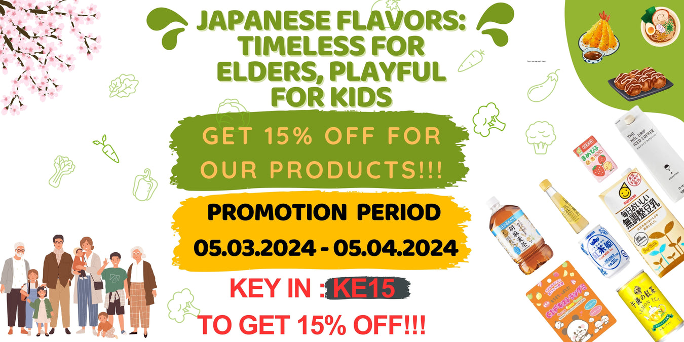 Japanese Culinary Treasures for Kids and Elders
