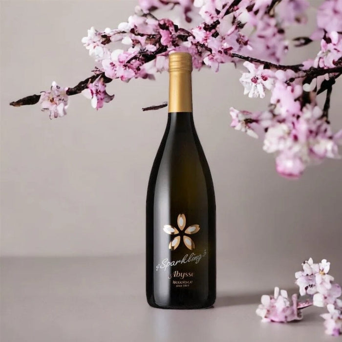 Abysse Japan Sparkling Sake 720ml Black Bottle Honeydaes - Japan Foods Grocery Online 