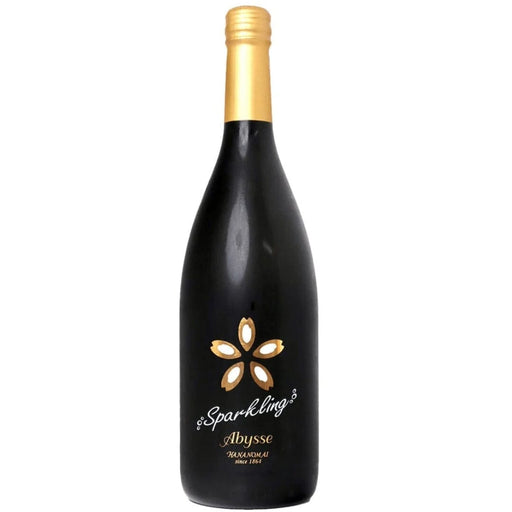 Abysse Japan Sparkling Sake 720ml Black Bottle Honeydaes - Japan Foods Grocery Online 