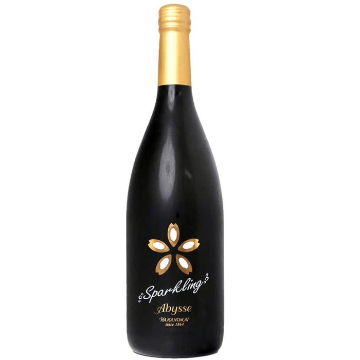 Abysse Japan Sparkling Sake 720ml Black Bottle Honeydaes - Japan Foods Grocery Online 
