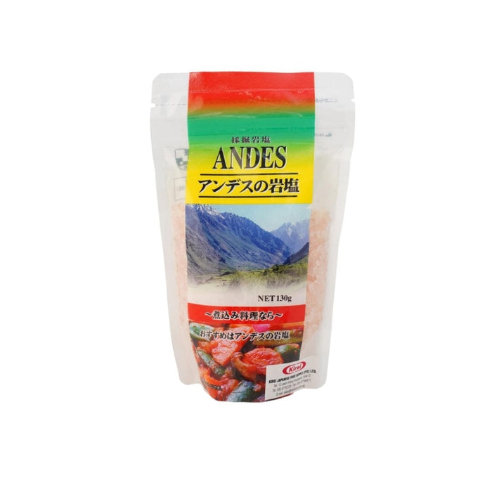 Andes Pink Rock Salt 130g Resealable Pack Honeydaes - Japan Foods Grocery Online 