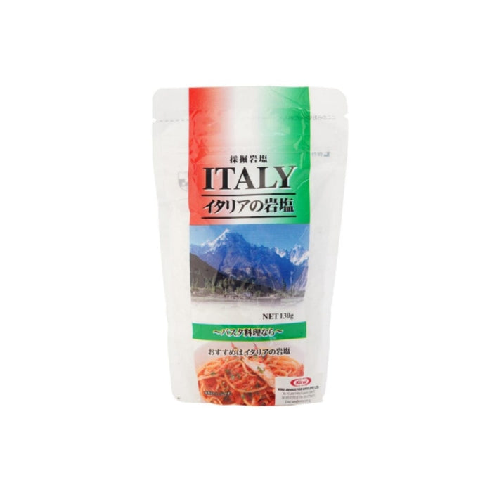 Aranami Italy Rock Salt 130g Resealable Pack Honeydaes - Japan Foods Grocery Online 