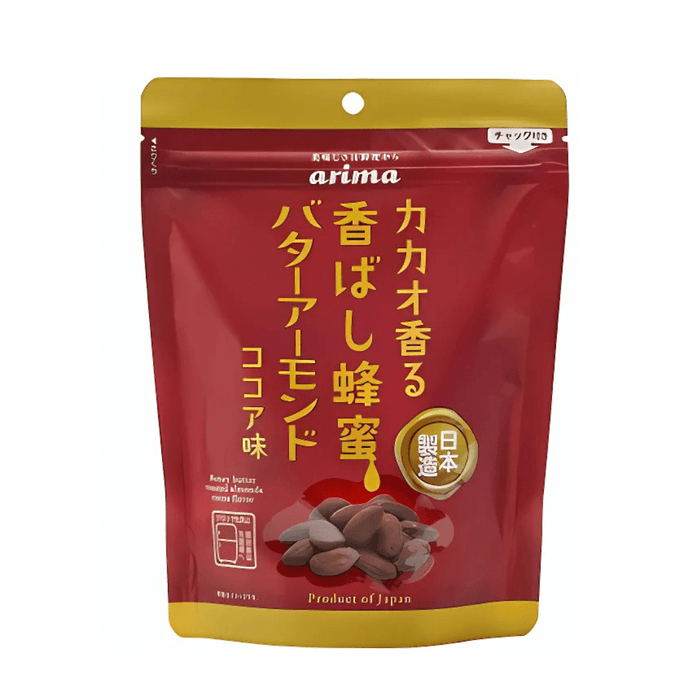 ARIMA Japan Honey Butter Roasted Almonds Cocoa Snack 180g Honeydaes - Japan Foods Grocery Online 