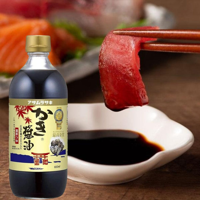 Asamurasaki Kaki Shoyu Japan Hiroshima Oyster Soy Sauce Honeydaes - Japan Foods Grocery Online 