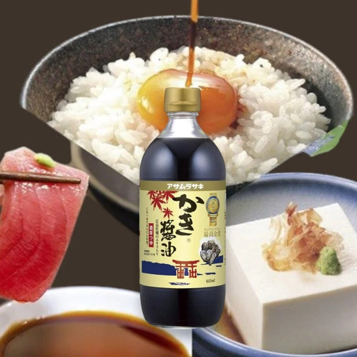 Asamurasaki Kaki Shoyu Japan Hiroshima Oyster Soy Sauce Honeydaes - Japan Foods Grocery Online 