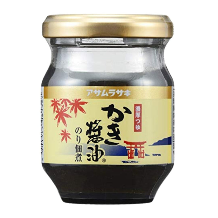 Asamurasaki Kaki Shoyu Nori Tsukudani Seaweed Paste 80g Glass Bottle Honeydaes - Japan Foods Grocery Online 
