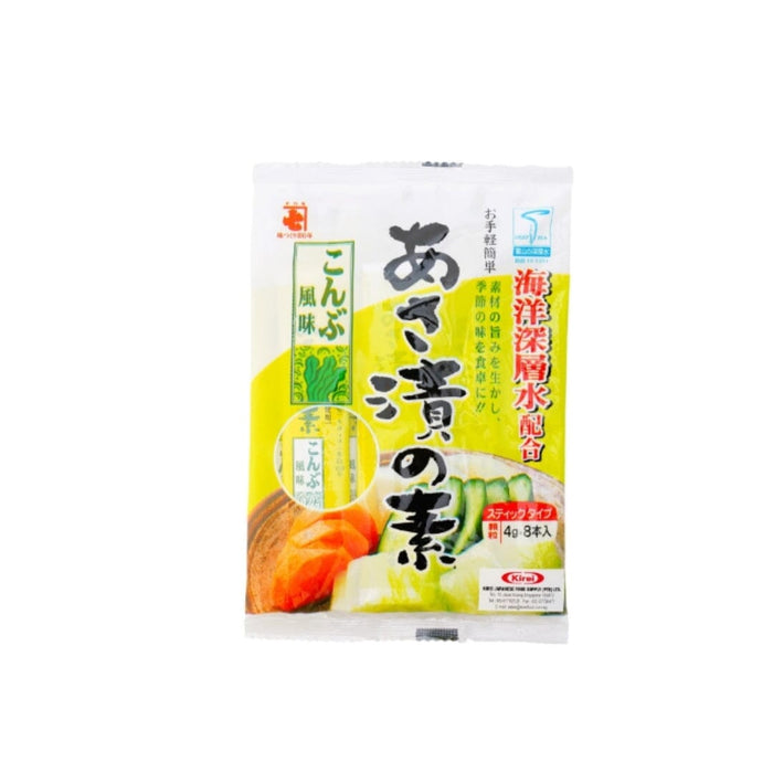 Asazuke No Moto Dry Granulate Japan Pickles Base Konbu Kelp Flavor 32g 8 Sticks Pack Honeydaes - Japan Foods Grocery Online 