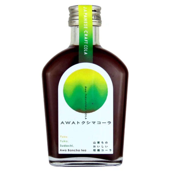 AWA TOKUSHIMA Japan Craft Cola Syrup 200ml Glass Bottle Honeydaes - Japan Foods Grocery Online 