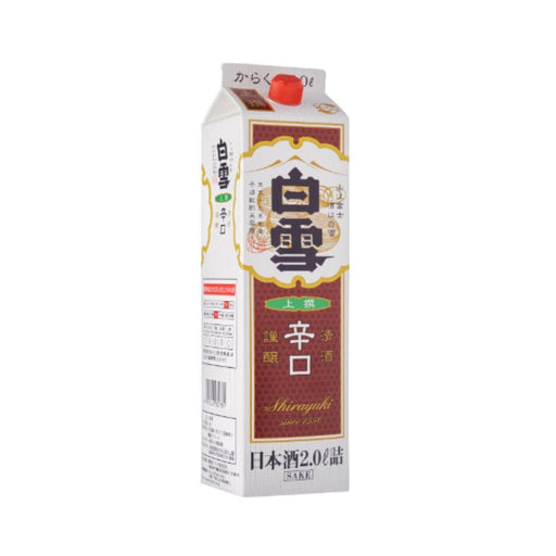 白雪 からくち 蔵しぼり パック Shirayuki Kura Shibori Karakuchi Japanese Sake Pack 2L Honeydaes - Japan Foods Grocery Online 