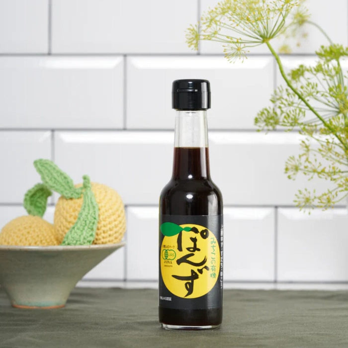 Bando Michiko Organic Ponzu Japan Citrus Soy Seasoning 150ml Glass Bottle Honeydaes - Japan Foods Grocery Online 