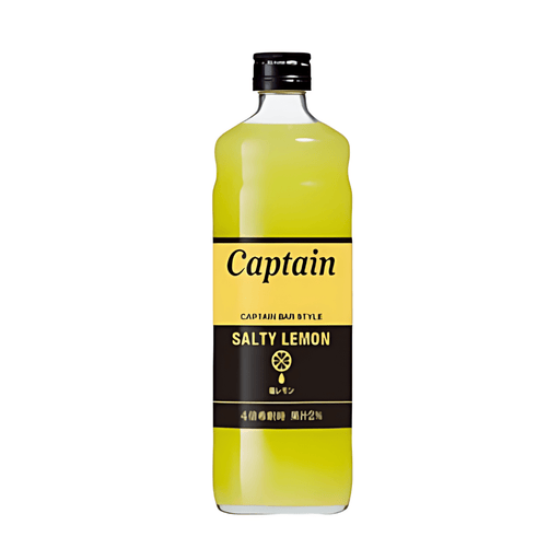 Captain Salty Lemon Syrup 600ML Honeydaes - Japan Foods Grocery Online 