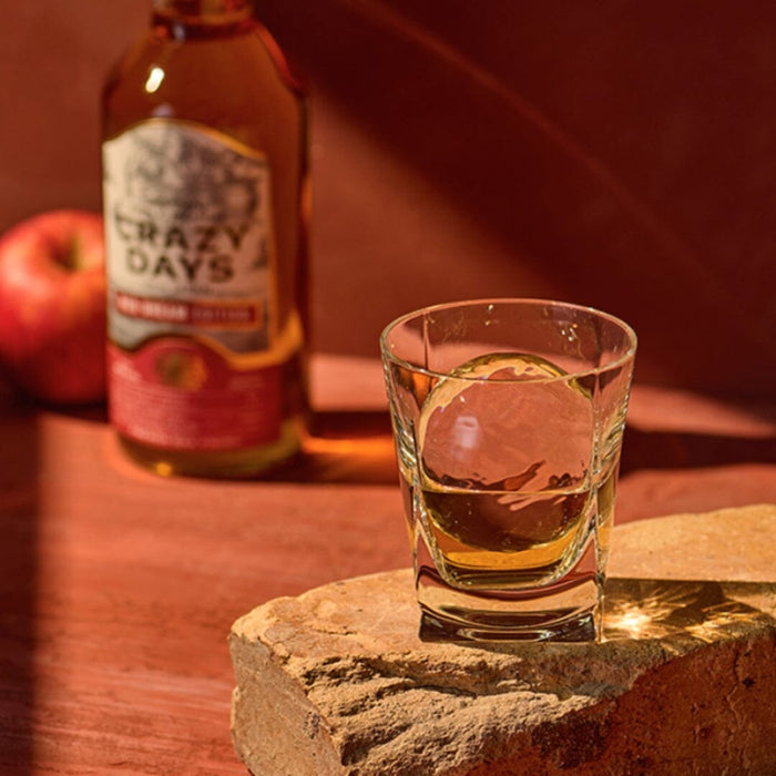 CRAZY DAYS Red Dream Edition Japan Aged Apple Brandy 40% 700ml Bottle With Gift Box Honeydaes - Japan Foods Grocery Online 