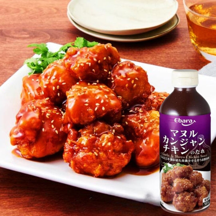 Ebara Manul Ganjang Garlic Soy Chicken Sauce 585g Japan Korean Sauce Honeydaes - Japan Foods Grocery Online 