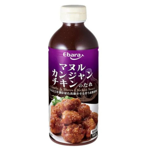 Ebara Manul Ganjang Garlic Soy Chicken Sauce 585g Japan Korean Sauce Honeydaes - Japan Foods Grocery Online 