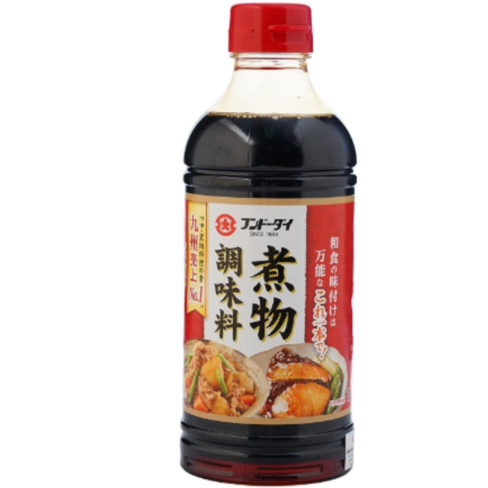 Fundodai Nimono Japanese Simmered Dish Seasoning 500ml Bottle Honeydaes - Japan Foods Grocery Online 