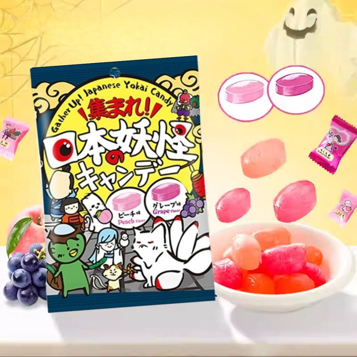 Gather Up! Japanese Yokai Monster Candy 45g Pack Honeydaes - Japan Foods Grocery Online 