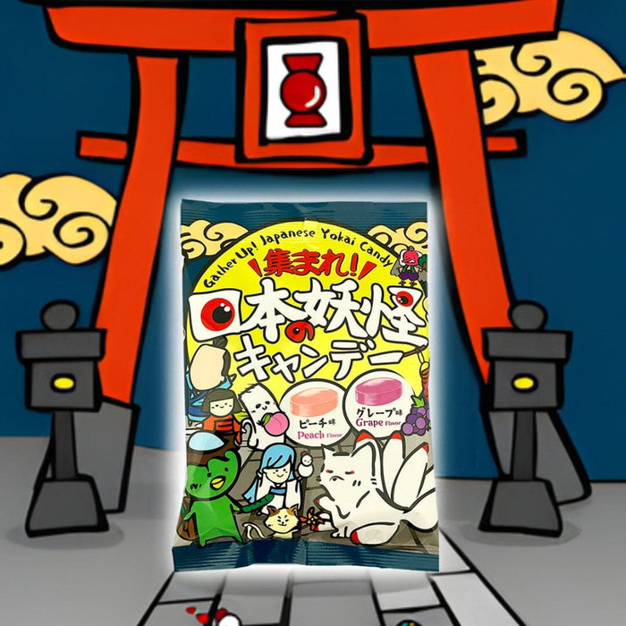 Gather Up! Japanese Yokai Monster Candy 45g Pack Honeydaes - Japan Foods Grocery Online 