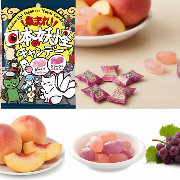 Gather Up! Japanese Yokai Monster Candy 45g Pack Honeydaes - Japan Foods Grocery Online 