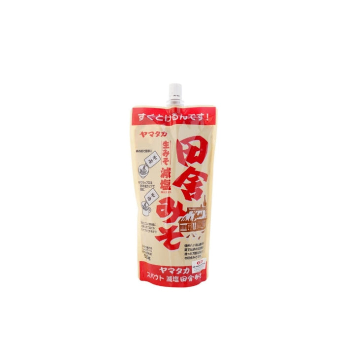 Gennen Less Salt Japan Inaka Nama Miso 550g Easy Tube Honeydaes - Japan Foods Grocery Online 