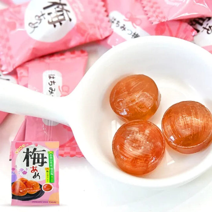 Hachimitsu Ume Ame Japan Honey Plum Candy 46g Pack Honeydaes - Japan Foods Grocery Online 