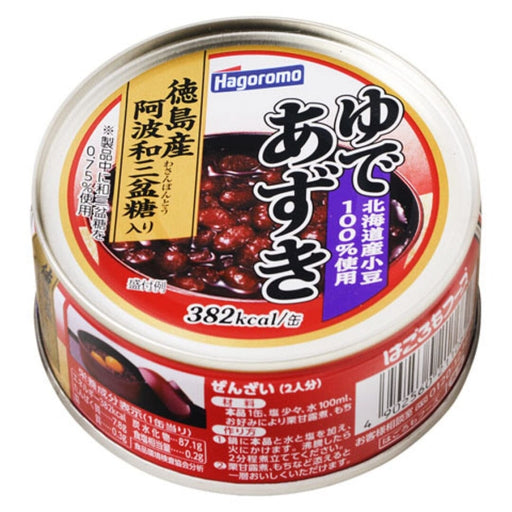 Hagoromo Hokkaido Yude Azuki 165g Tin Japan Sweetened Red Bean Paste Honeydaes - Japan Foods Grocery Online 