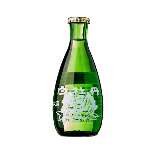 Hakubotan White Peony Japanese Sake Hiroshima Jyosen Kinmon Sake 180 ML japanmart.sg 