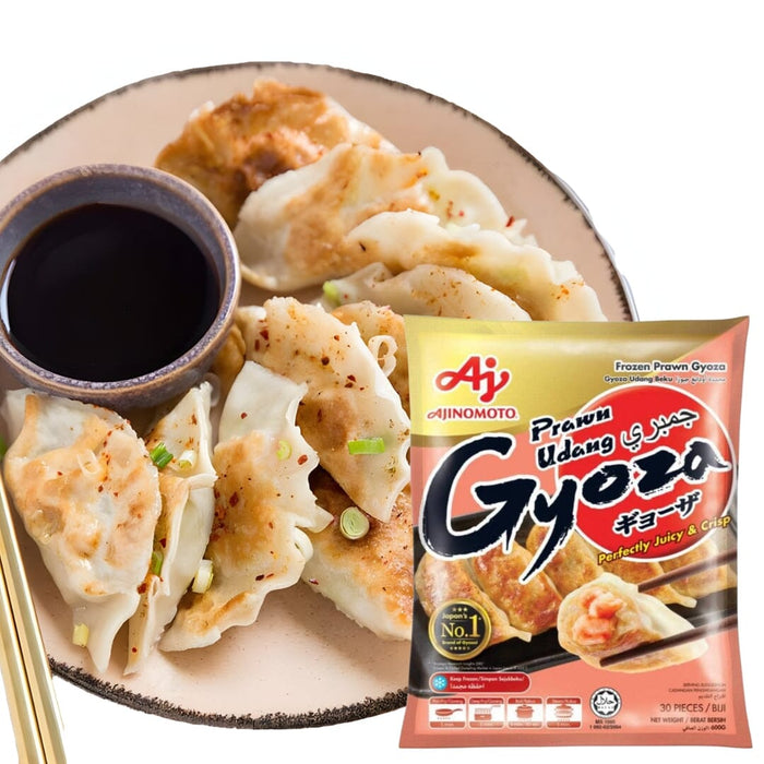 Halal Prawn Gyoza 30pcs Family Pack Honeydaes - Japan Foods Grocery Online 