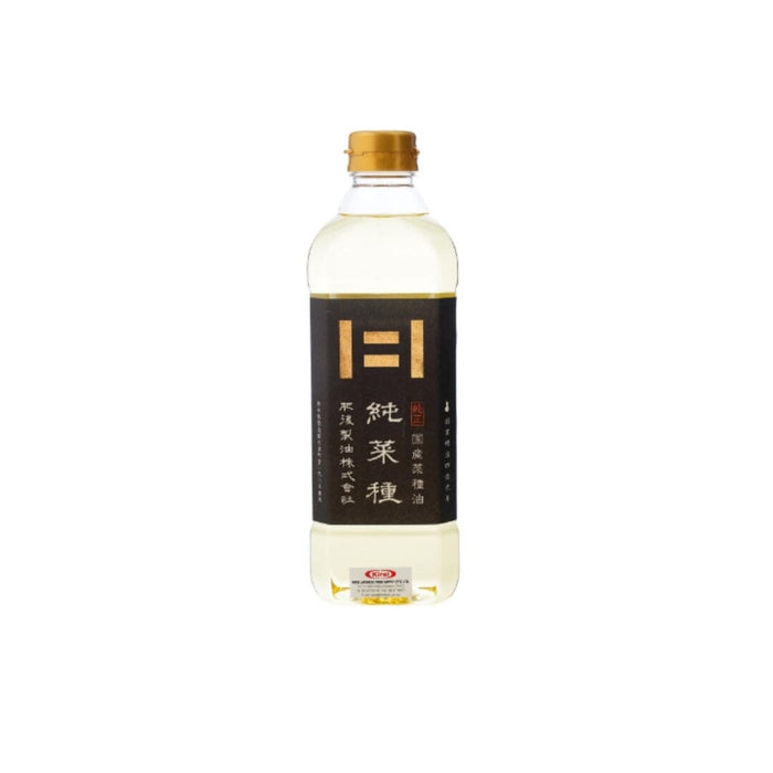 Higo Oil Japan Pure Jun Domestic Rapeseed Oil 600g Easy Bottle Honeydaes - Japan Foods Grocery Online 