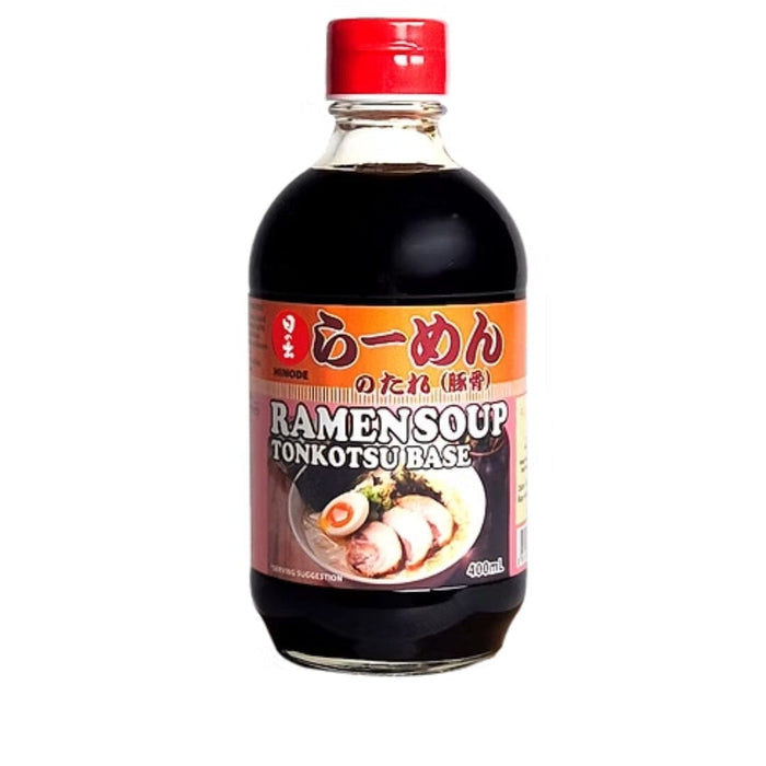 Hinode Ramen Soup Tonkotsu Base 400ml Honeydaes - Japan Foods Grocery Online 