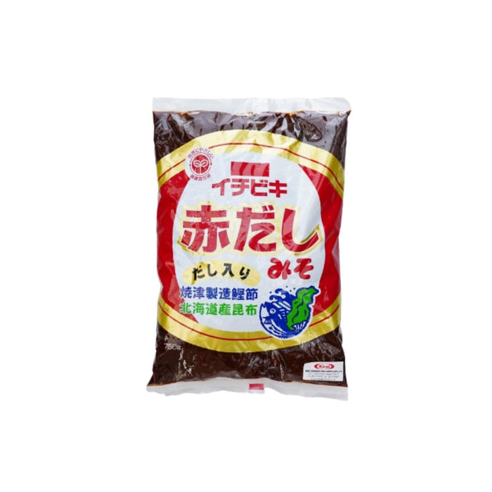 Imobiki Aka Dashi Miso Japanese Soybean Paste 750g Pack Honeydaes - Japan Foods Grocery Online 