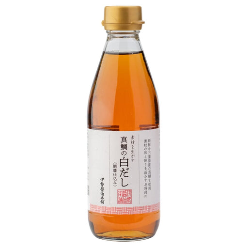 Ise Shoyu Madai Shiro Dashi Japan Sea Bream Broth Concentrate 360ml Glass Bottle Honeydaes - Japan Foods Grocery Online 