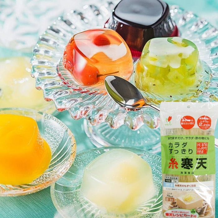 Ito Kanten Shiro 10g Japan Agar Seaweed Strips Honeydaes - Japan Foods Grocery Online 