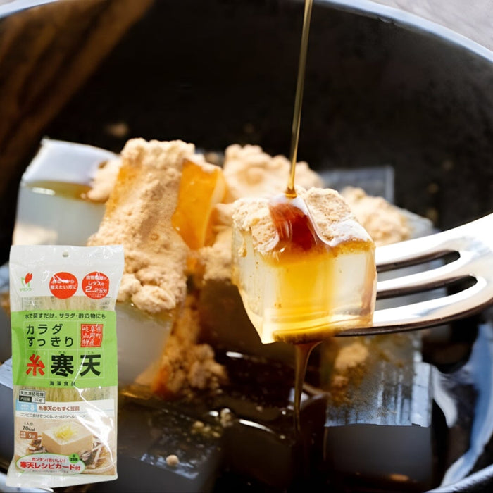 Ito Kanten Shiro 10g Japan Agar Seaweed Strips Honeydaes - Japan Foods Grocery Online 