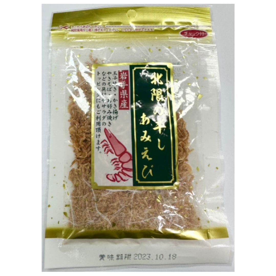 Iwate Ami Ebi Japan Dried Small Shrimps 14g Package — Honeydaes Japan