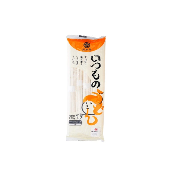 Japan Daily Delicious Itsumo No Udon Japan Thin Flat Noodle 250g Pack Honeydaes - Japan Foods Grocery Online 