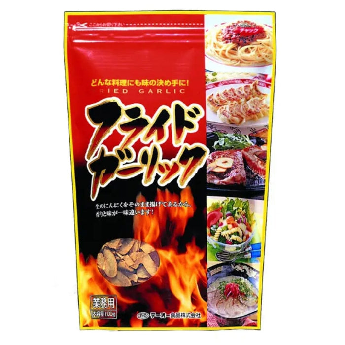 Japan Fried Garlic Chips 100g Easy Resealable Pack Honeydaes - Japan Foods Grocery Online 
