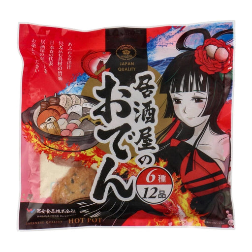 Japan Hotpot Selection IZAKZAYA NO Oden 6 types (12 Pcs) Assorted Pack Honeydaes - Japan Foods Grocery Online 