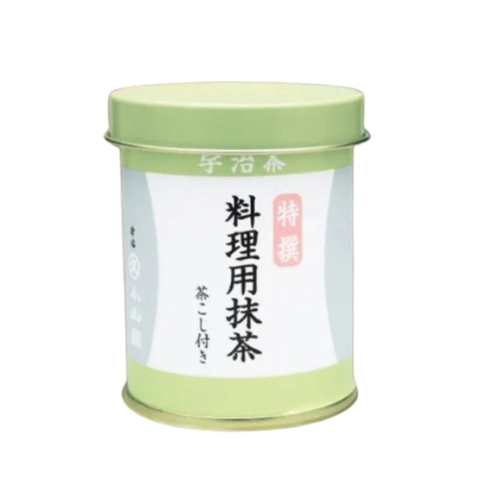 Japan Matcha Powder 40g Tin RYORIYO With Bulit In Plastic Strainer - Marukyu Koyamaen Food, Beverages & Tobacco Honeydaes - Japan Foods Grocery Online 