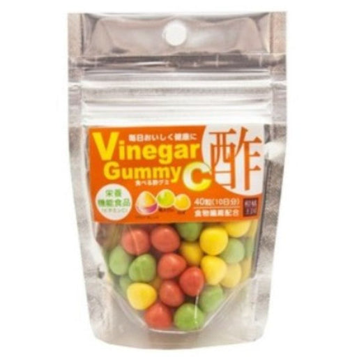 Japan Mixed Fruits Taberu Su Vinegar Gummy Candy 48g Resealable Pack Honeydaes - Japan Foods Grocery Online 