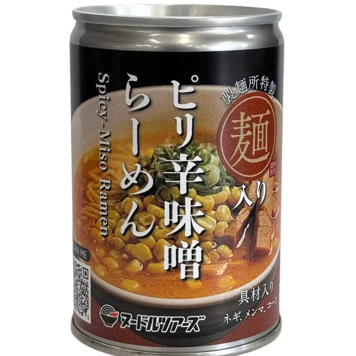 Japan Noodle Tours Pirikara Miso Ramen Can 250g Ready Meal Tin Honeydaes - Japan Foods Grocery Online 