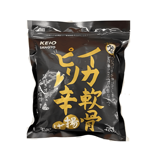 Just Microwave! Pirikara Spicy Ika Nankotsu Squid Soft Bone Battered Karaage 400g Resealable Pack Honeydaes - Japan Foods Grocery Online 