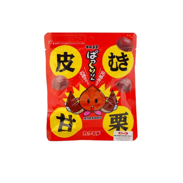 Kawamuki Amakuri Roasted Sweet Chestnuts No Sugar Added Snack Pack Honeydaes - Japan Foods Grocery Online 