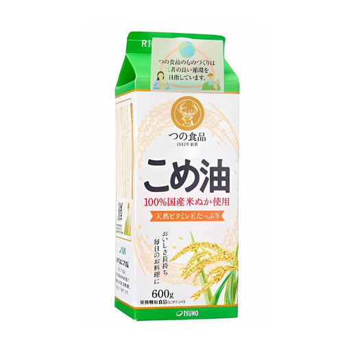 Kirei Tsuno Kome Abura Japanese Rice Oil 600g Family Size Pack Honeydaes - Japan Foods Grocery Online 