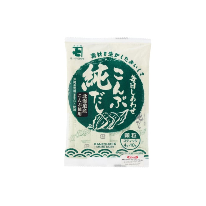 Konbu Jun Dashi Dry Granulate Japan Seaweed Kelp Stock Powder 40g 10 Sticks Pack Honeydaes - Japan Foods Grocery Online 