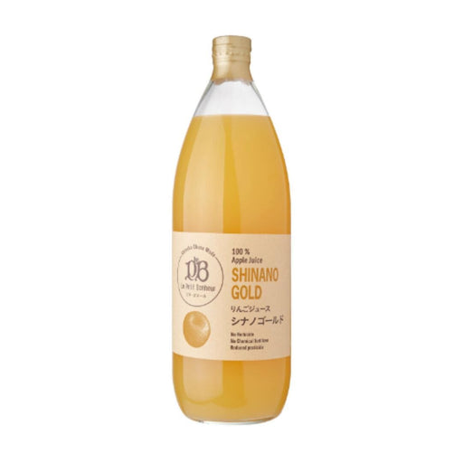 Le Petit Bonheur Apple Juice SHINANO GOLD Japan Nagano Premium Class 1L Fancy Glass Btl Honeydaes - Japan Foods Grocery Online 