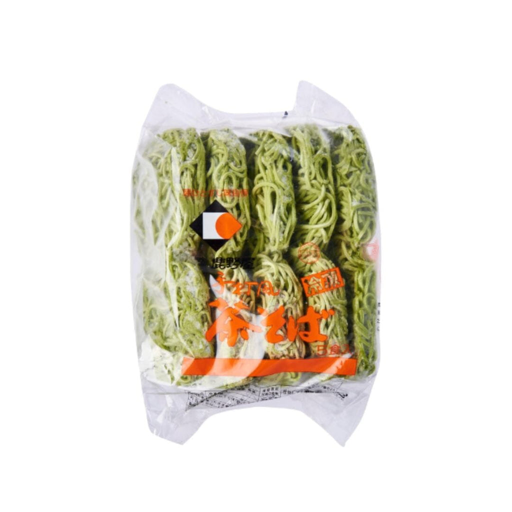 Frozen Cha Soba Green Tea Noodle Pkt X 5 Pcs 1kg