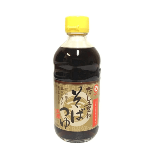 Marukin Soba Tsuyu Specialised Japan Cold Noodle Dipping Sauce 340ml Glass Bottle Honeydaes - Japan Foods Grocery Online 
