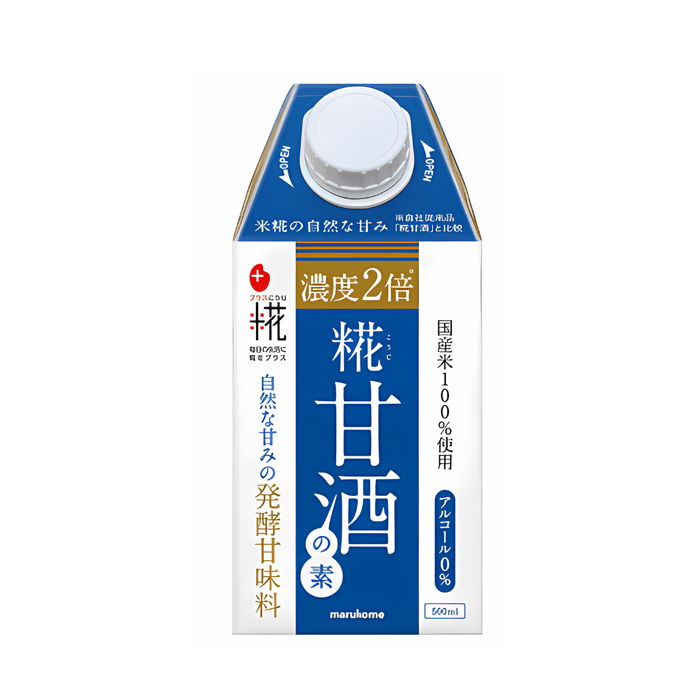 Marukome Plus Koji Amazake Concentrate 500ml Pack japanmart.sg 